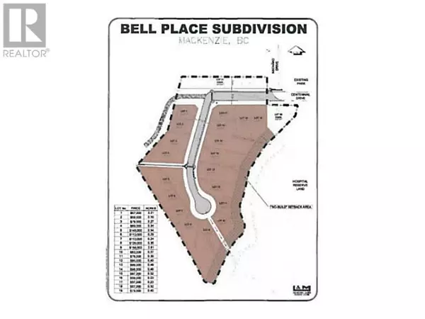 Mackenzie, BC V0J2C0,1 BELL PL #LOT