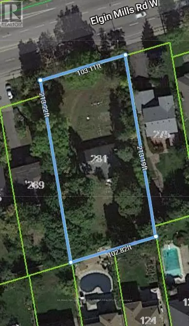 281 ELGIN MILLS ROAD W, Richmond Hill (mill Pond), ON L4C4M1