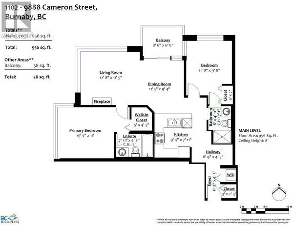 Burnaby, BC V3J0A4,9888 CAMERON ST #1102