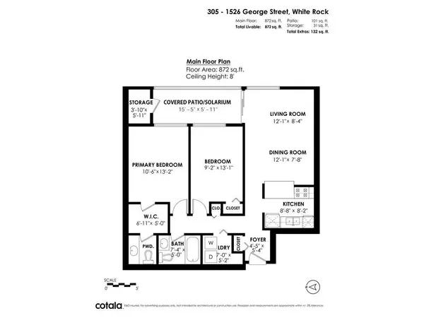 White Rock, BC V4B4A5,1526 GEORGE #305