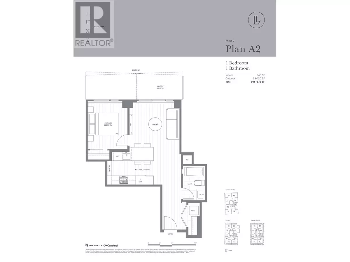 Richmond, BC V0V0V0,5520 MCNAUGHTON RD #1401