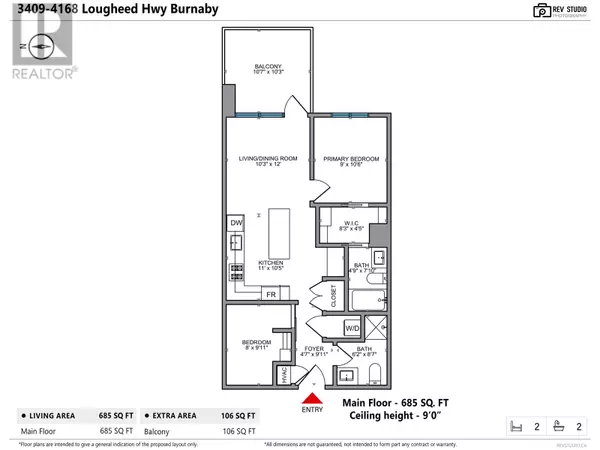 Burnaby, BC V5C0N9,4168 LOUGHEED HWY #3409