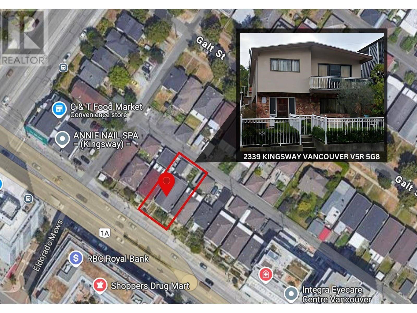 Vancouver, BC V5R5G8,2339 KINGSWAY