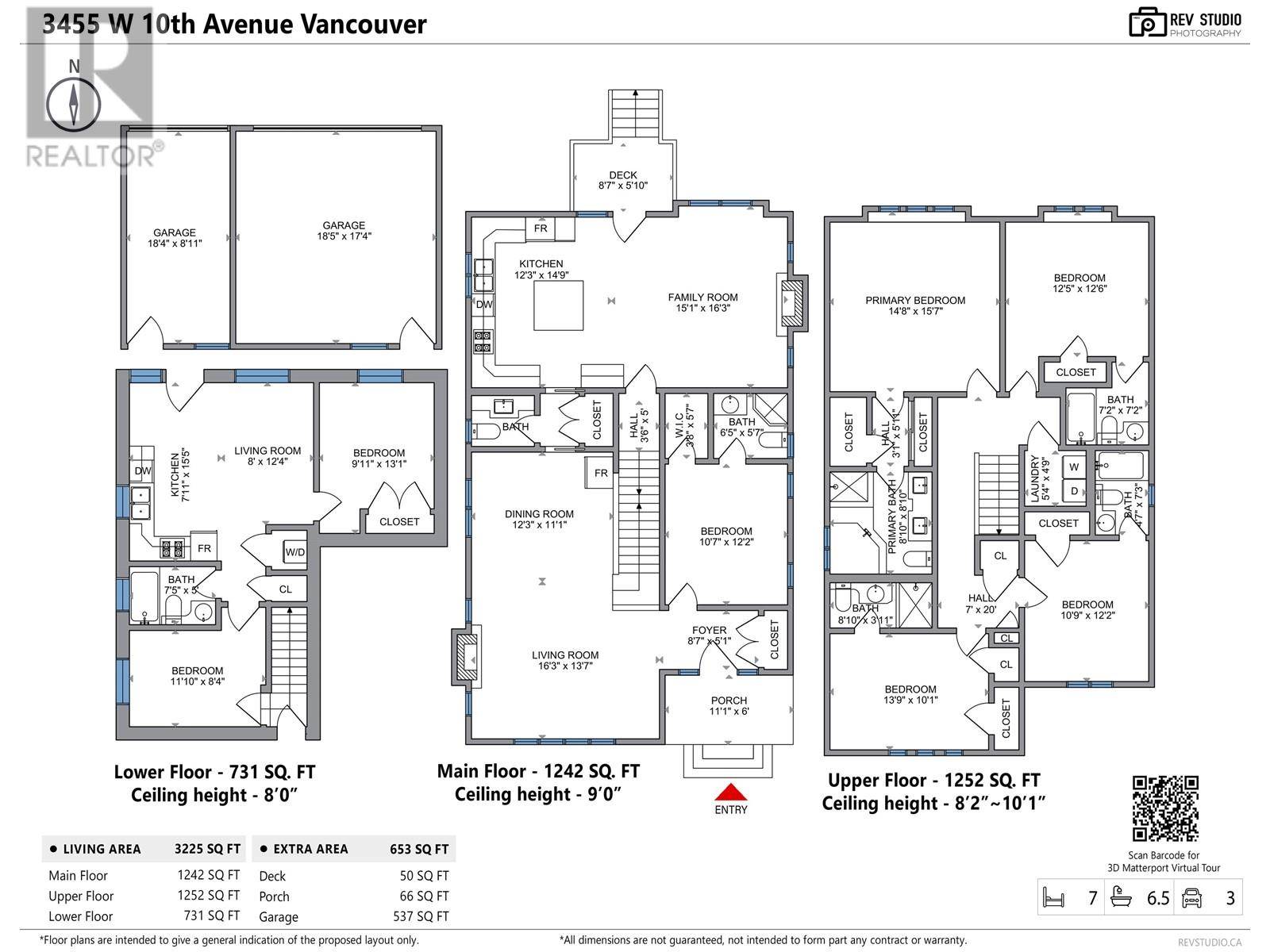 Vancouver, BC V6R2E7,3455 W 10TH AVENUE