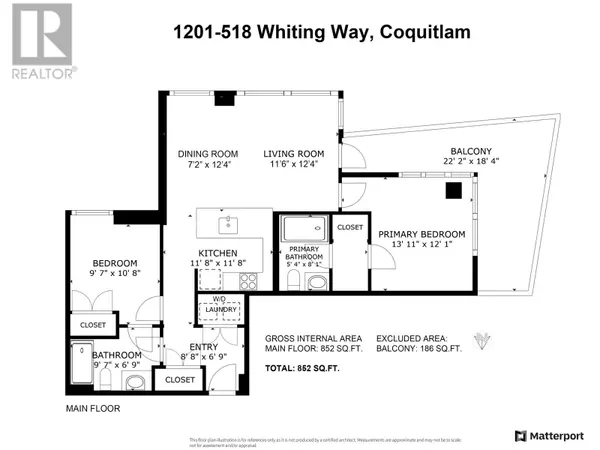 Coquitlam, BC V3J0H7,518 WHITING WAY #1201