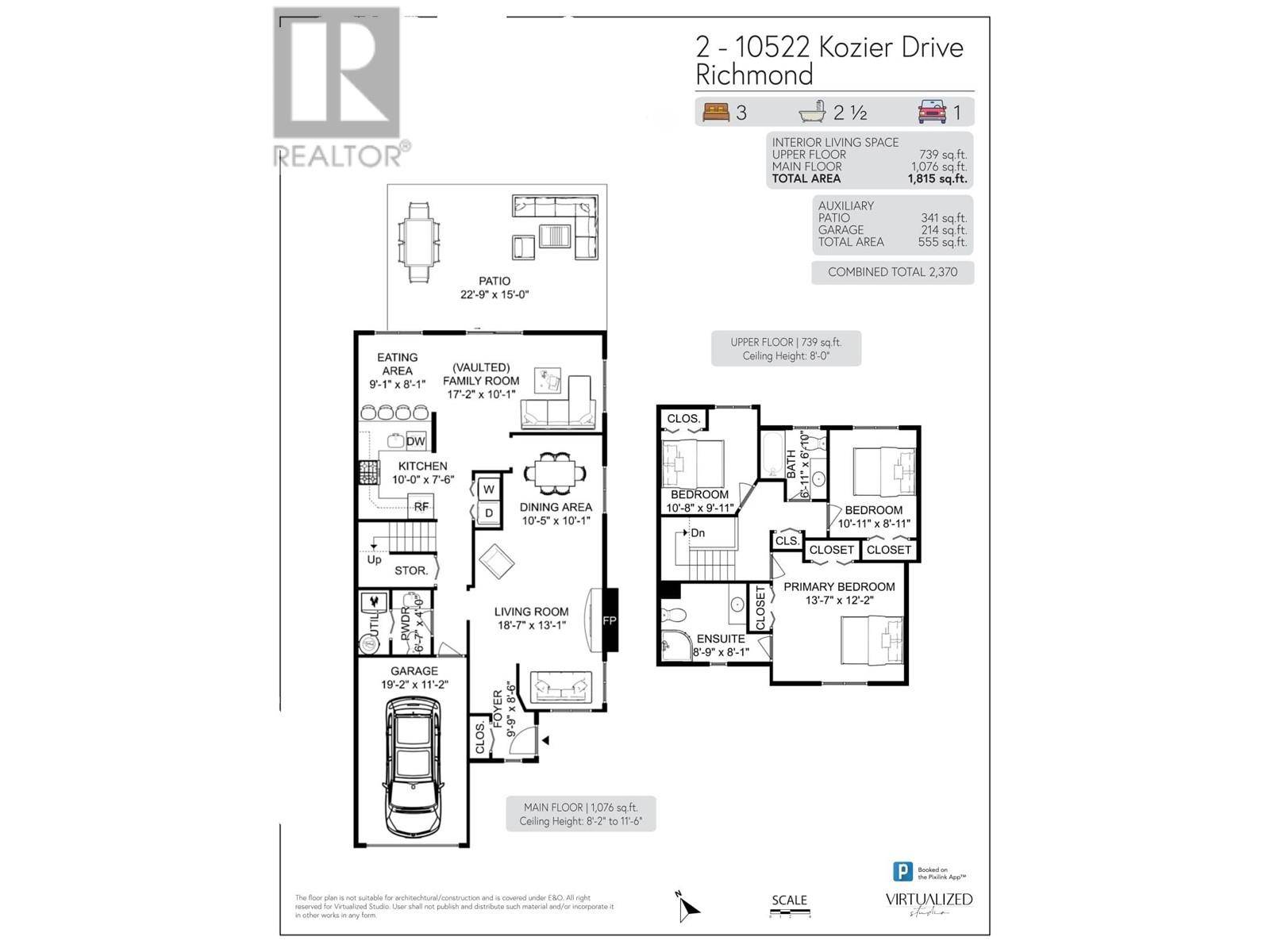 Richmond, BC V7E5L8,10522 KOZIER DR #2
