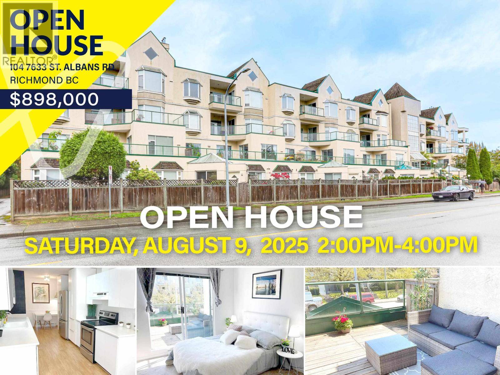 7633 ST. ALBANS RD #104, Richmond, BC V6Y3W7
