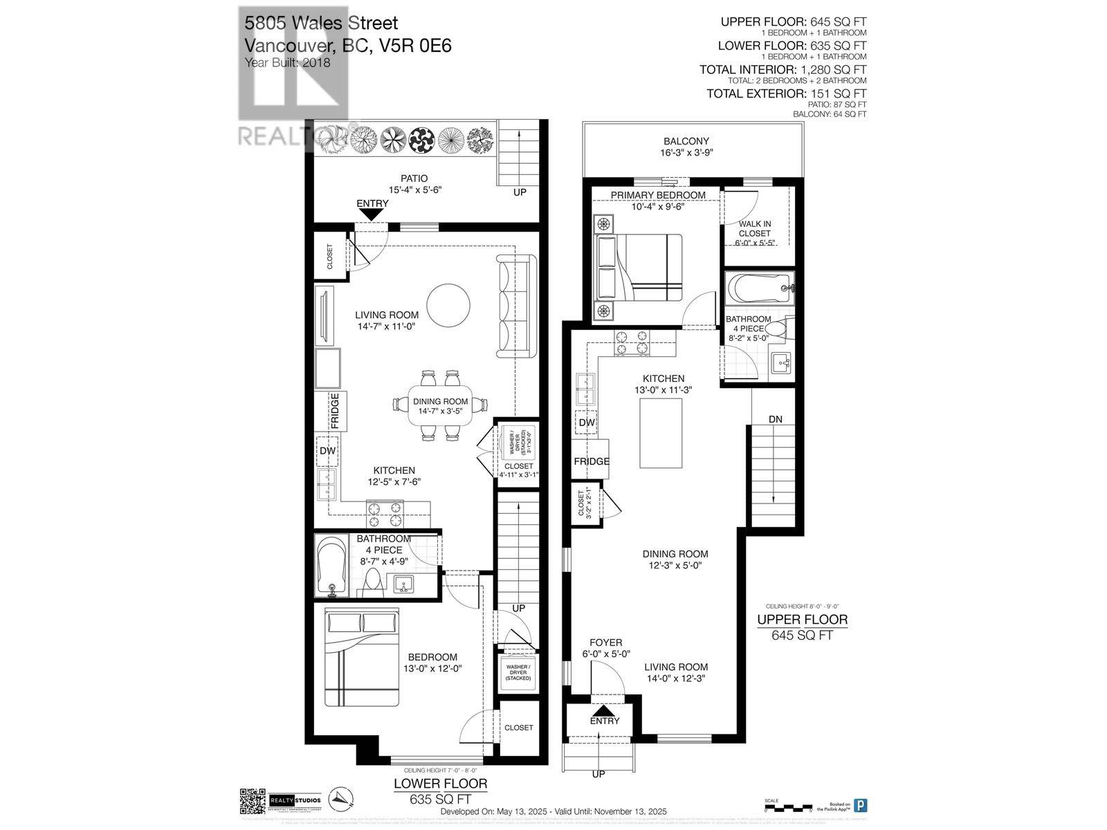 Vancouver, BC V5R0E6,5805 WALES STREET