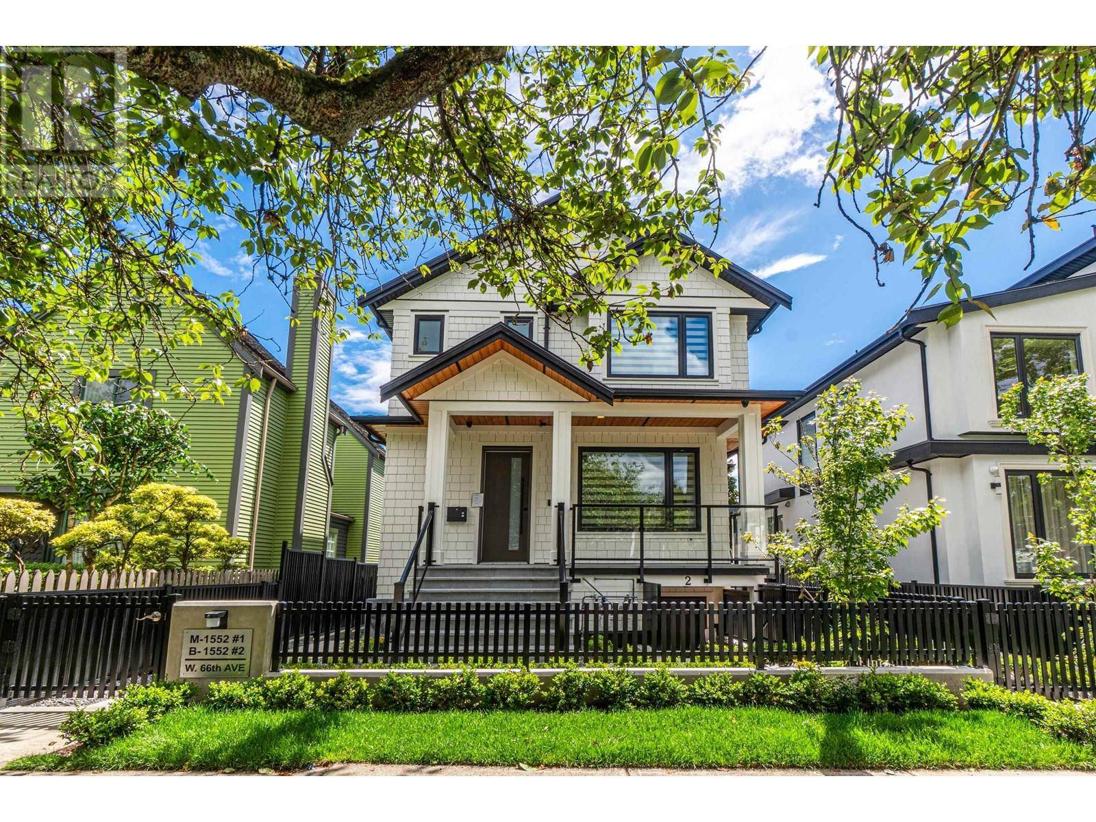 Vancouver, BC V6P2R9,1552 W 66TH AVENUE