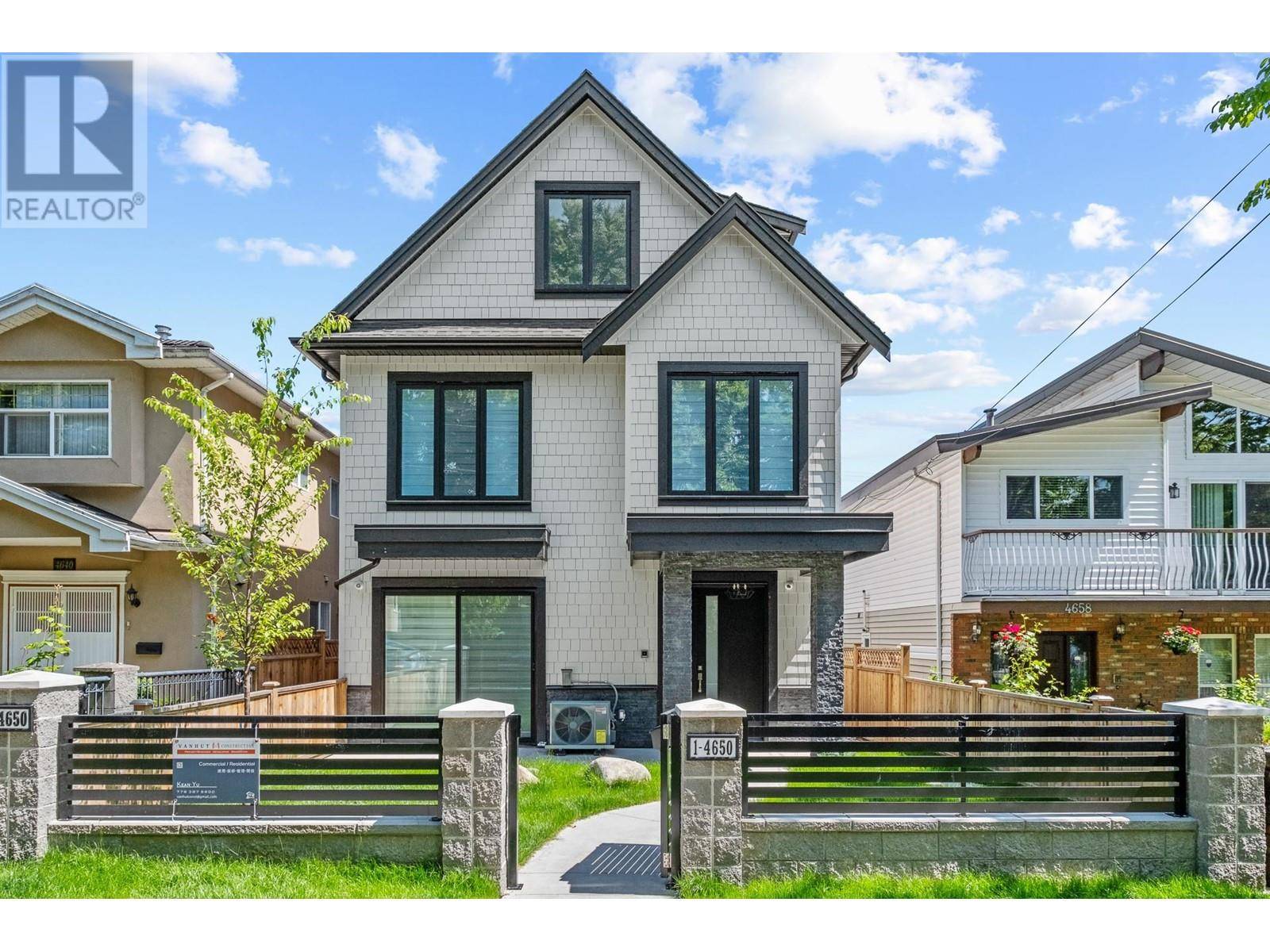 4650 GOTHARD ST #1, Vancouver, BC V5R3K7