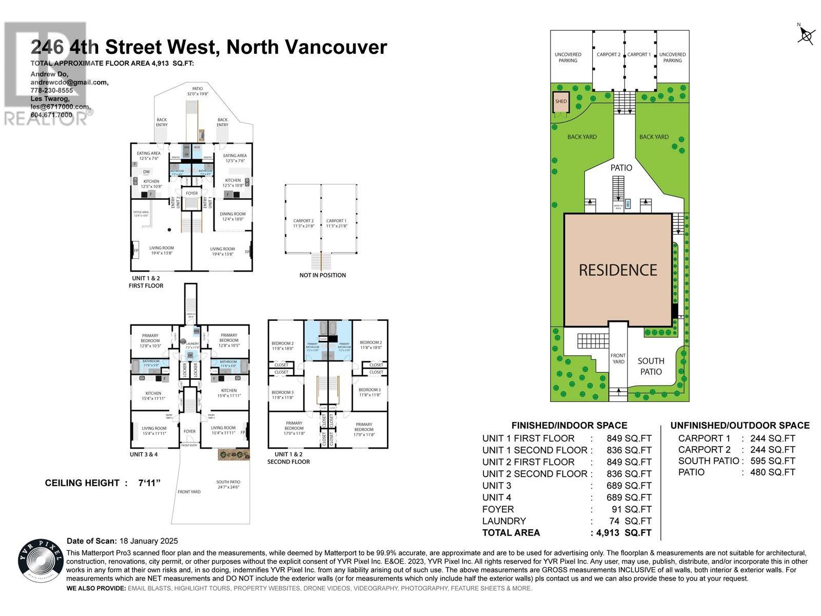 North Vancouver, BC V7M1H7,246 W 4TH STREET