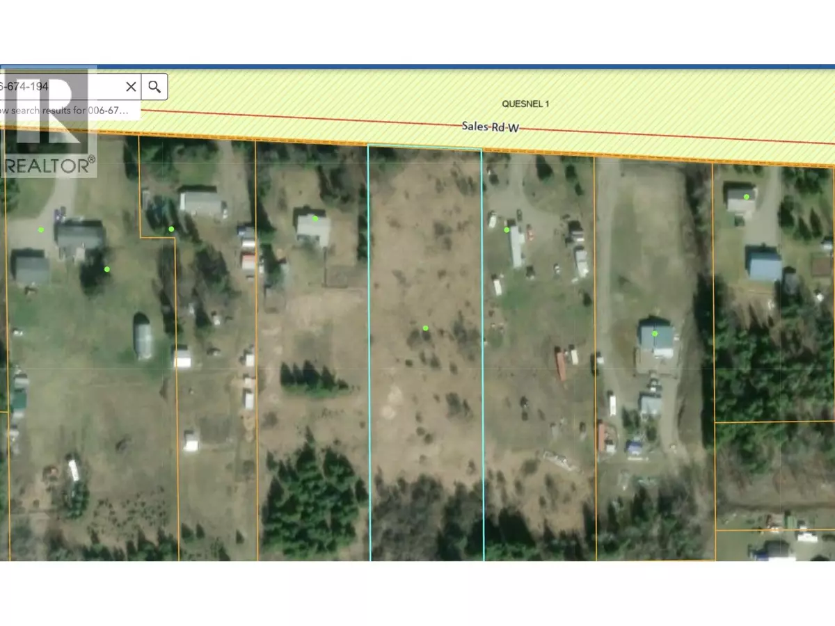 Quesnel, BC V2J6C1,1942 W SALES ROAD