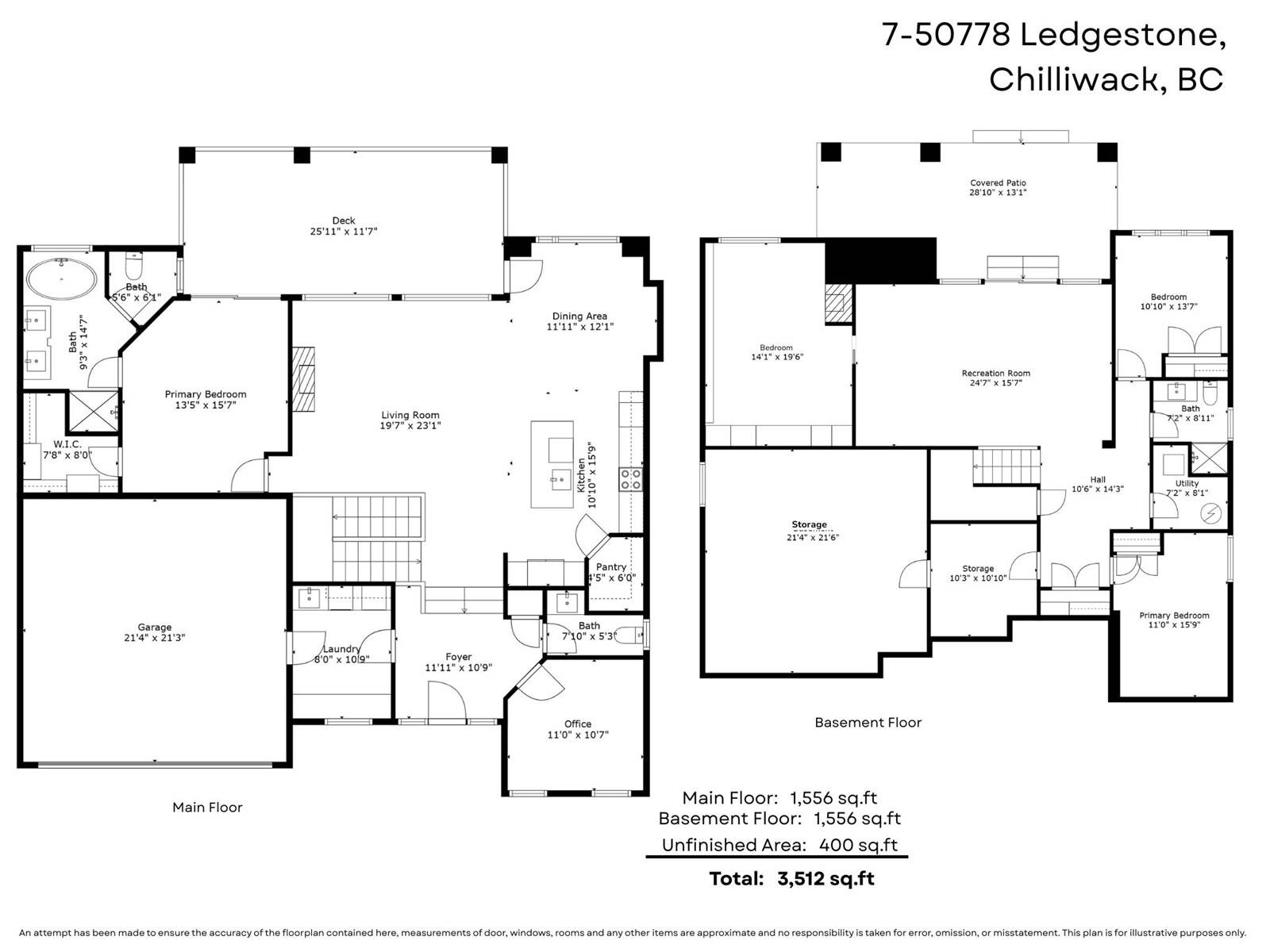 Chilliwack, BC V2P0E7,50778 LEDGESTONE PL #7