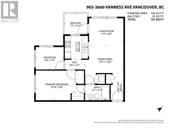 3660 VANNESS AVE #905, Vancouver, BC V5R6H8