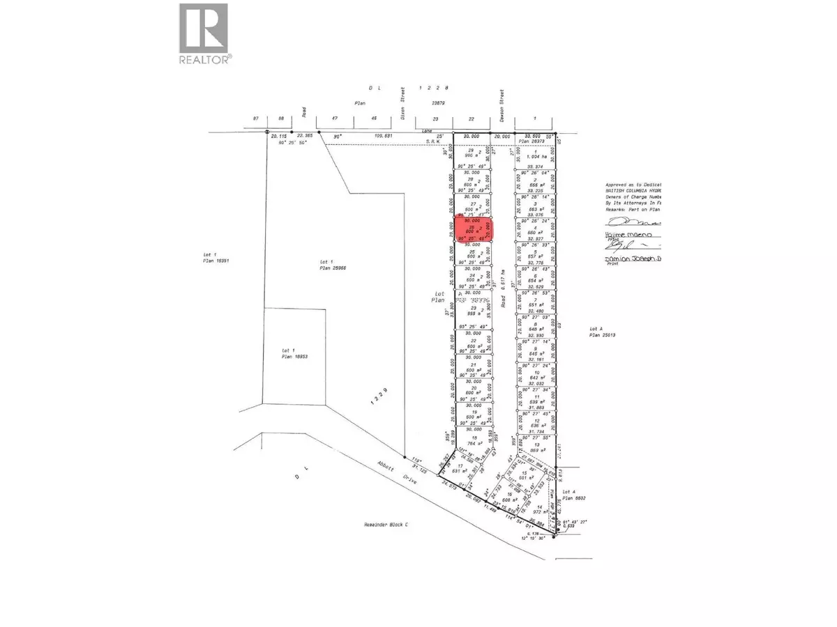 Quesnel, BC V2J6A9,LOT 26 DAWSON STREET