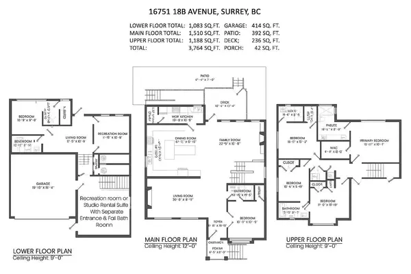 Surrey, BC V3Z1A2,16751 18B AVENUE