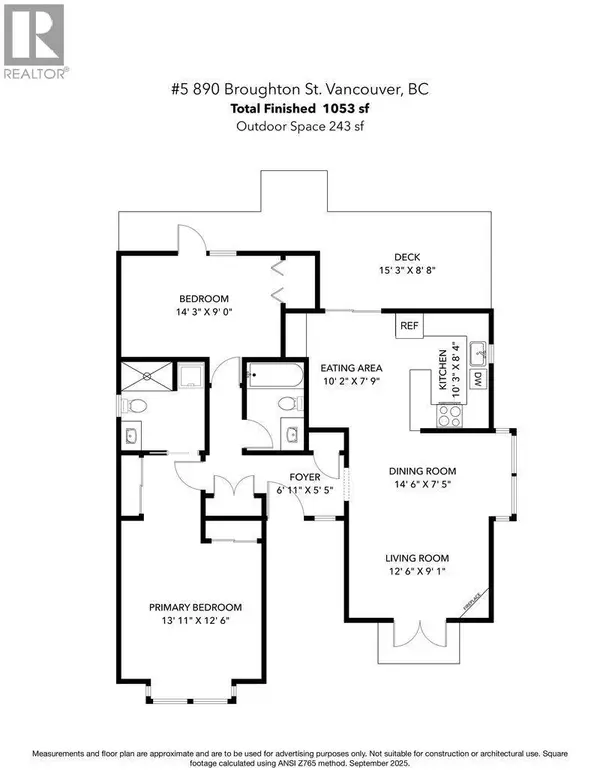 Vancouver, BC V6G2A2,890 BROUGHTON ST #5