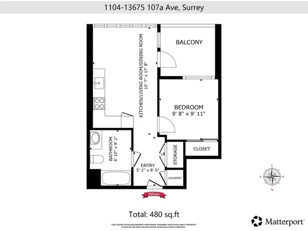 Surrey, BC V3T0X2,13675 107A AVE #1104