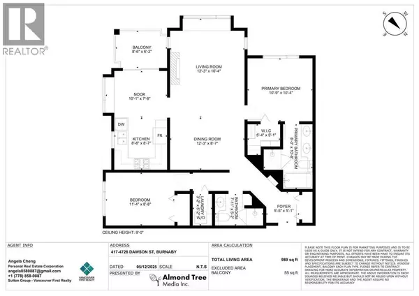 Burnaby, BC V5C0A9,4728 DAWSON ST #417