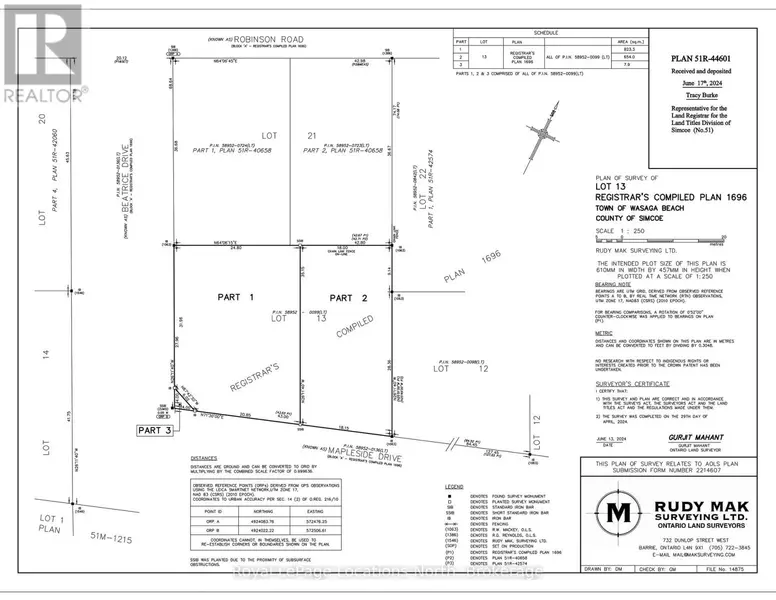 13 PT 2 MAPLESIDE DRIVE, Wasaga Beach, ON L9Z3A5