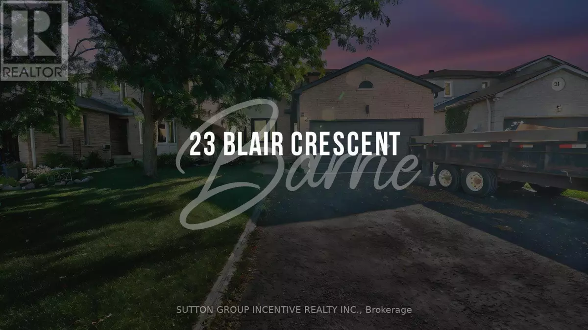 Barrie (grove East), ON L4M5Y7,23 BLAIR CRESCENT