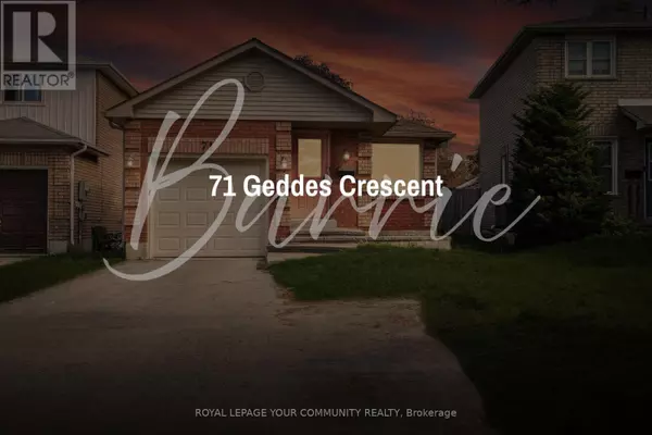 71 GEDDES CRESCENT, Barrie (northwest), ON L4N7B1