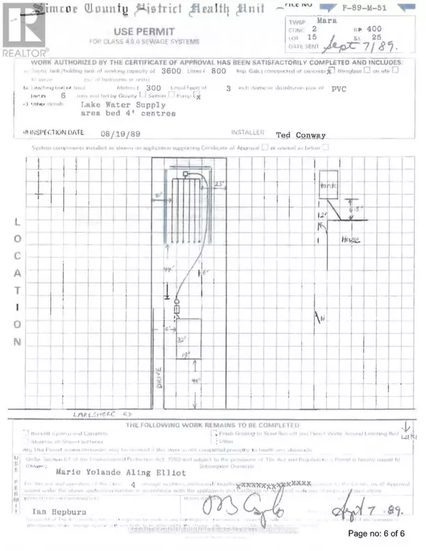 Ramara, ON L0K1B0,2445 LAKESHORE DRIVE