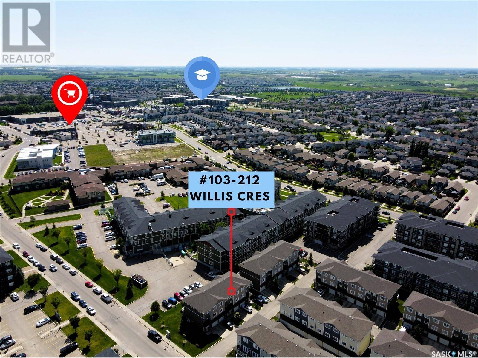 Saskatoon, SK S7T0R6,103 212 Willis CRESCENT