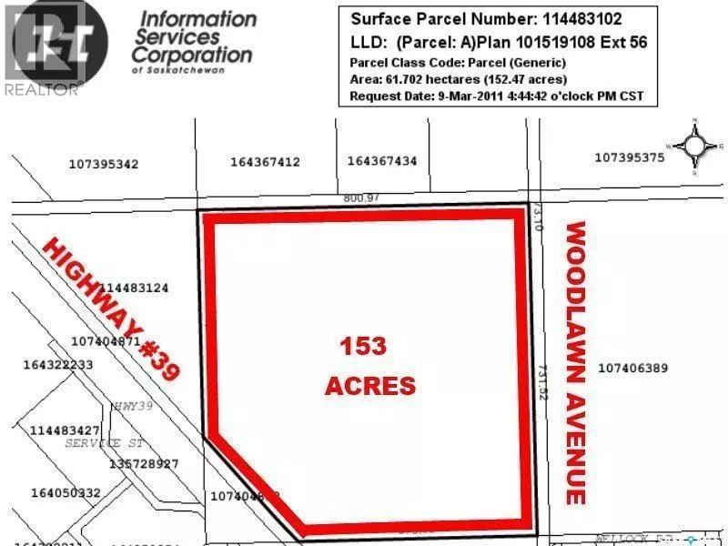 Estevan, SK S4A2K9,Blk A Sister Roddy ROAD