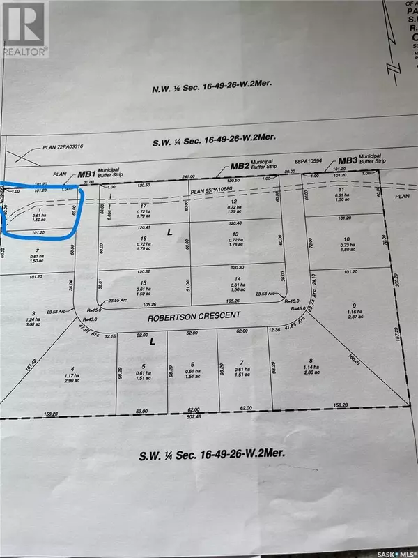 Lot 1 Roberston Crescent, Buckland Rm No. 491, SK S6V5R3
