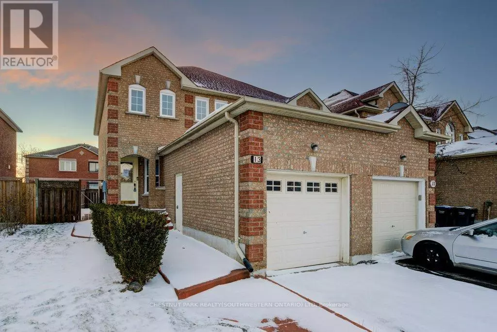 Brampton (fletcher's West), ON L6Y4Z6,13 MCCLEAVE CRESCENT