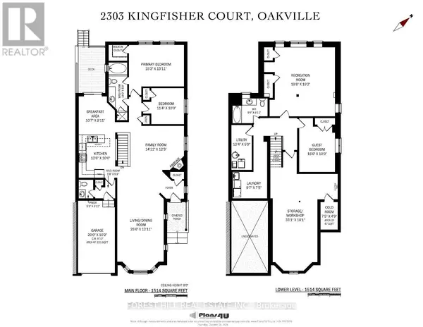 Oakville (west Oak Trails), ON L6M3Z3,2303 KINGFISHER COURT