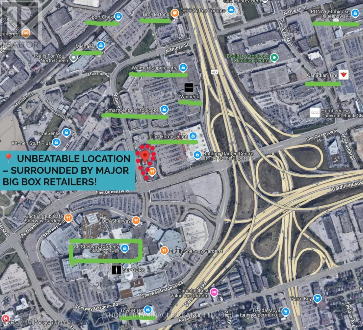 Toronto (islington-city Centre West), ON M9C1A7,197 N Queen ST #C