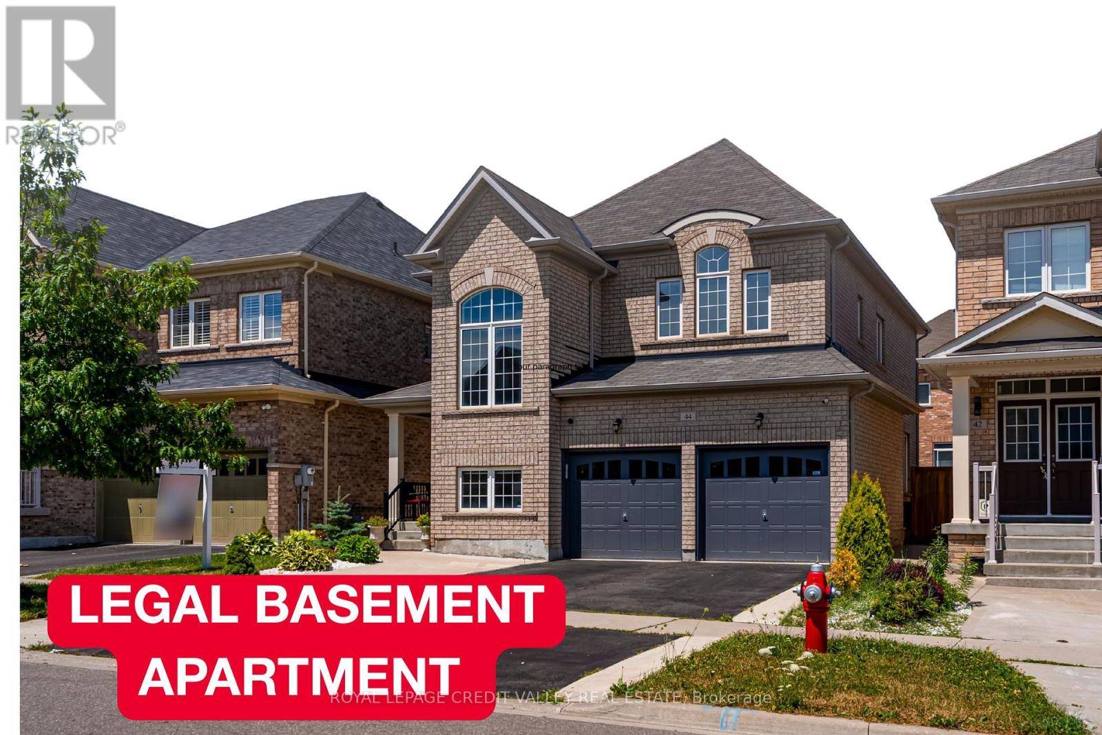 44 WALBROOK ROAD, Brampton (credit Valley), ON L6X4N4