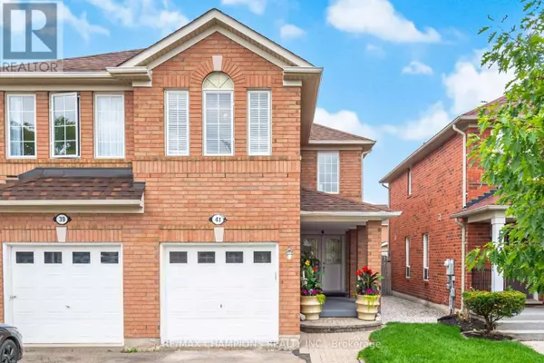 41 GARIBALDI DRIVE, Brampton (fletcher's Meadow), ON L6X4Y7
