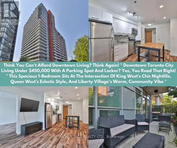 38 Joe Shuster WAY #104, Toronto (south Parkdale), ON M6K0A5