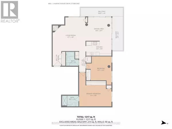 Toronto (mimico), ON M8V4B4,5 Marine Parade DR #805