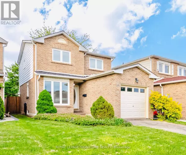 36 DENLOW DRIVE, Brampton (fletcher's West), ON L6Y2L4