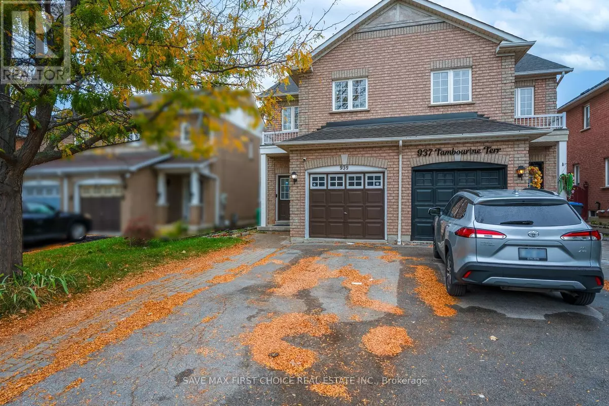 Mississauga (meadowvale Village), ON L5W1S5,939 TAMBOURINE TERRACE