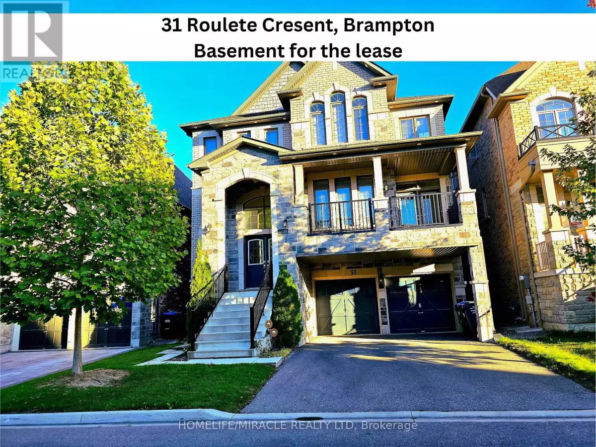 Brampton (northwest Brampton), ON L7A4R6,31 Roulette CRES #Bsmt