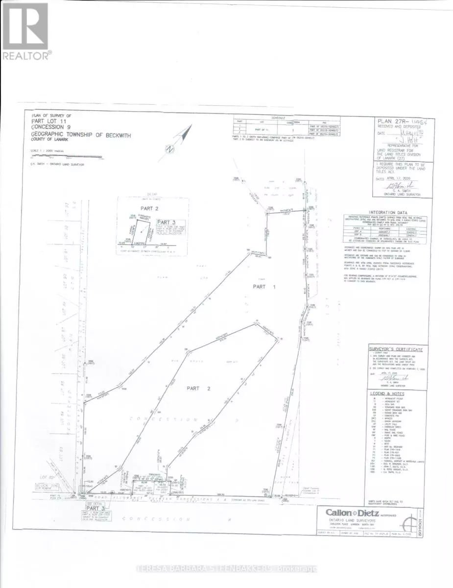 Beckwith, ON K7C3P2,XXXX NINTH LINE W