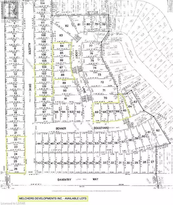 Middlesex Centre (kilworth), ON N0L1R0,52 ALLISTER DR #Lot#102