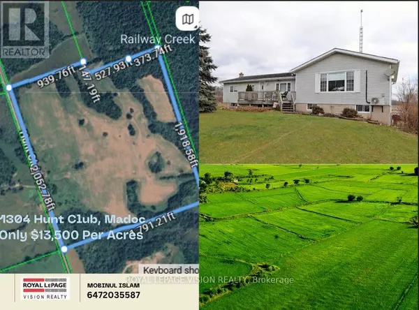Madoc, ON K0K2K0,LAND + BLDG - 1304 HUNT CLUB ROAD