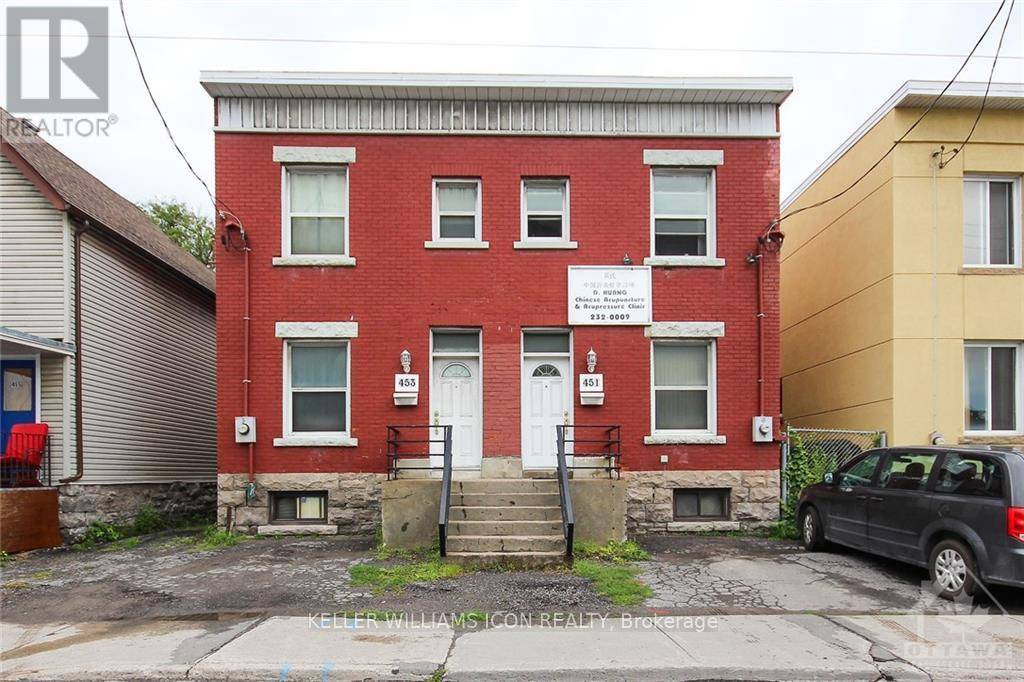 453 Catherine ST #451 & 453, Ottawa, ON K1R5T7