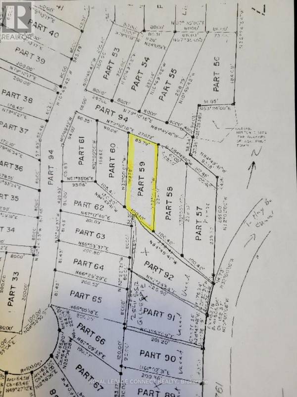 Greater Napanee, ON K7R3K7,LOT 59 QUAKER HILL ROAD
