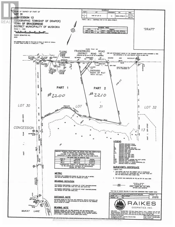 2200 FRASERBURG ROAD, Bracebridge (draper), ON P1L1X3