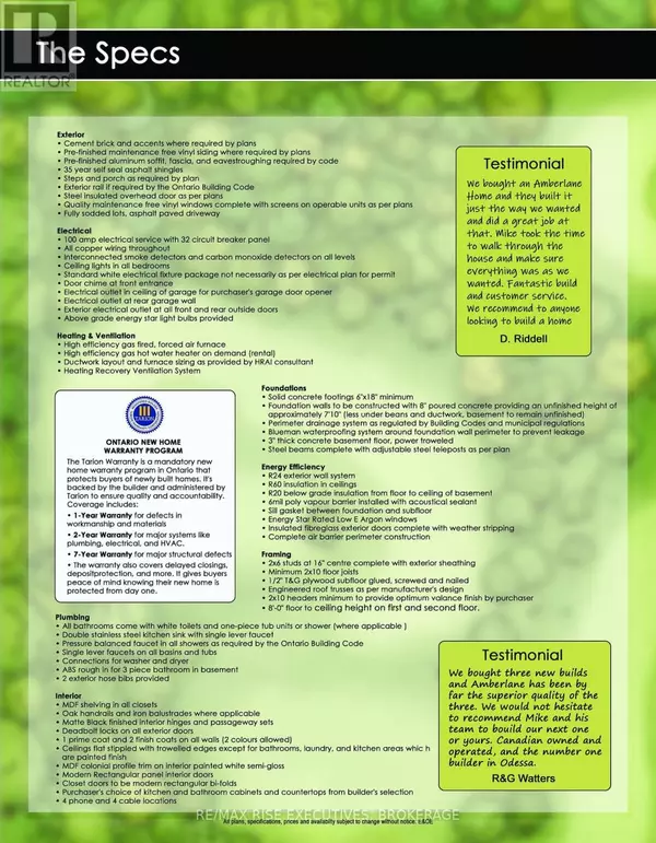 Loyalist (lennox And Addington - South), ON K0H2H0,25L FIELDS WAY