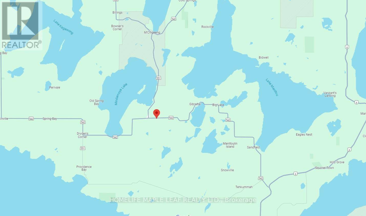 Central Manitoulin, ON P0P1S0,5919 King ST #Hwy 542