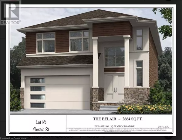 92 ALEXSIA Street Unit# LOT 22, Hamilton, ON L9B2T3