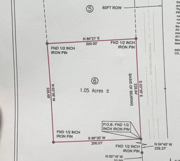 Whispering Pines Lot 6, Smithville, MS 38870